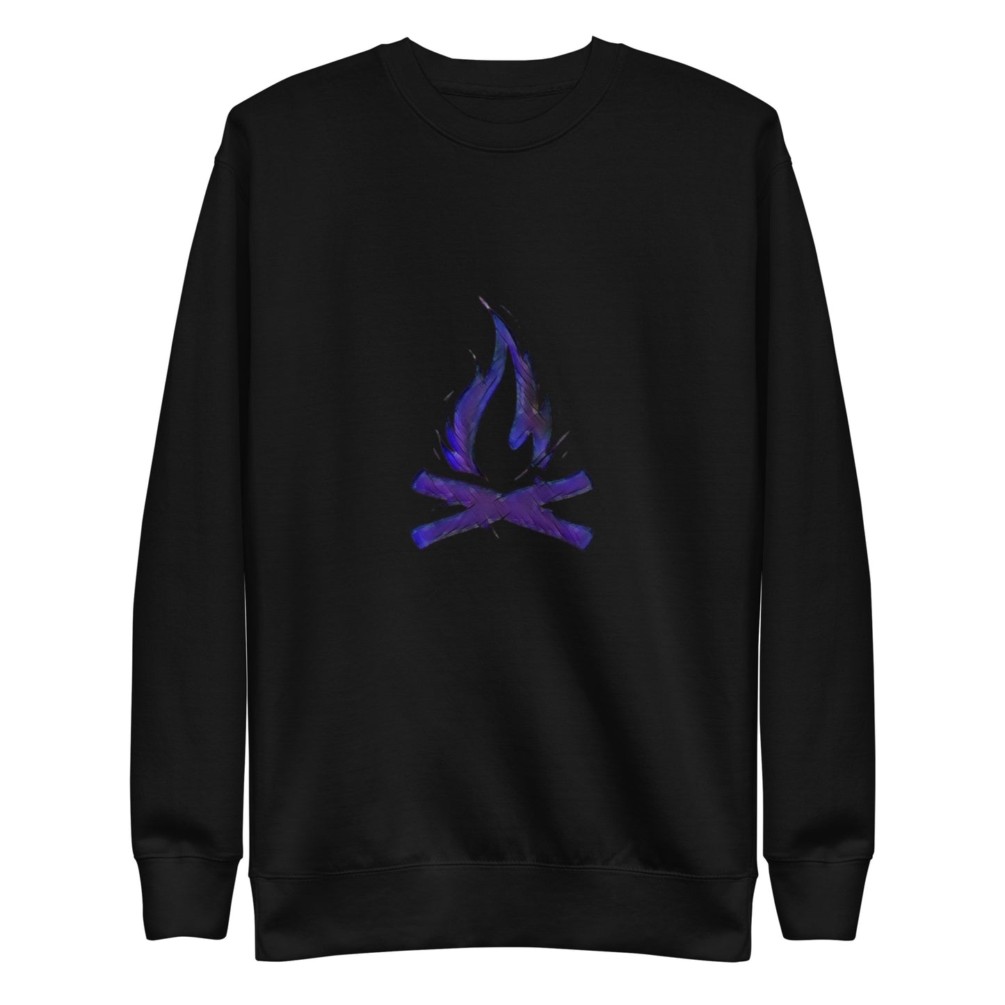 Purple Rain Flame Sweatshirt