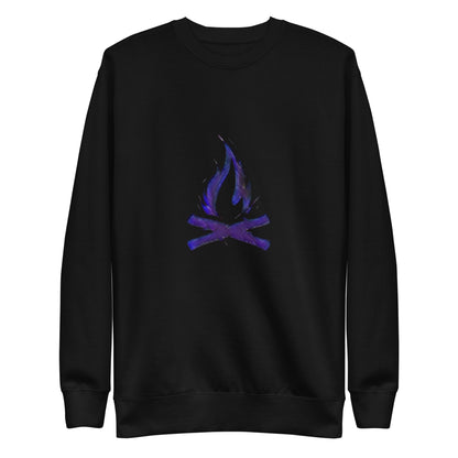 Purple Rain Flame Sweatshirt