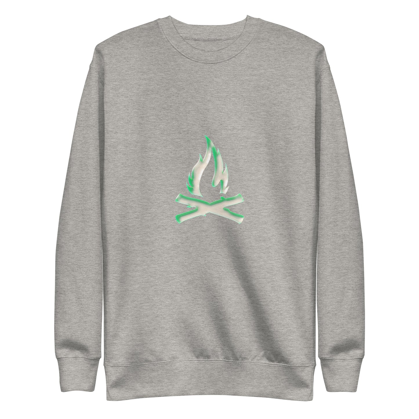 Green Gas Flame Sweatshirt