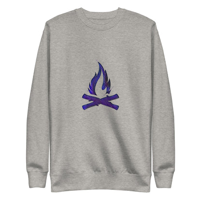 Purple Rain Flame Sweatshirt