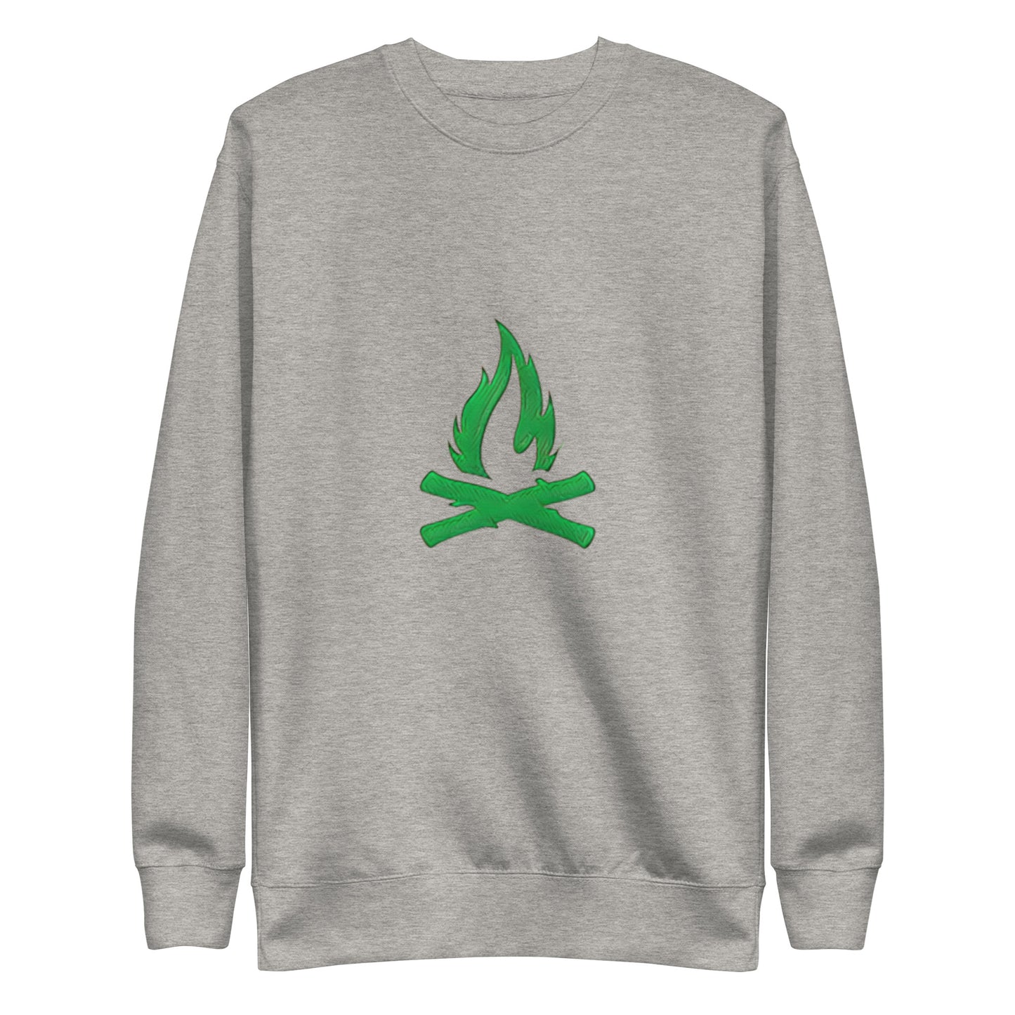 Green Flame Sweatshirt