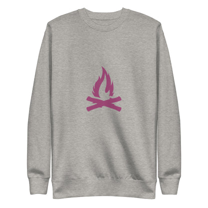 Magenta Flame Sweatshirt