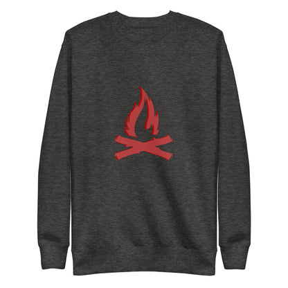 Red Flame Sweatshirt