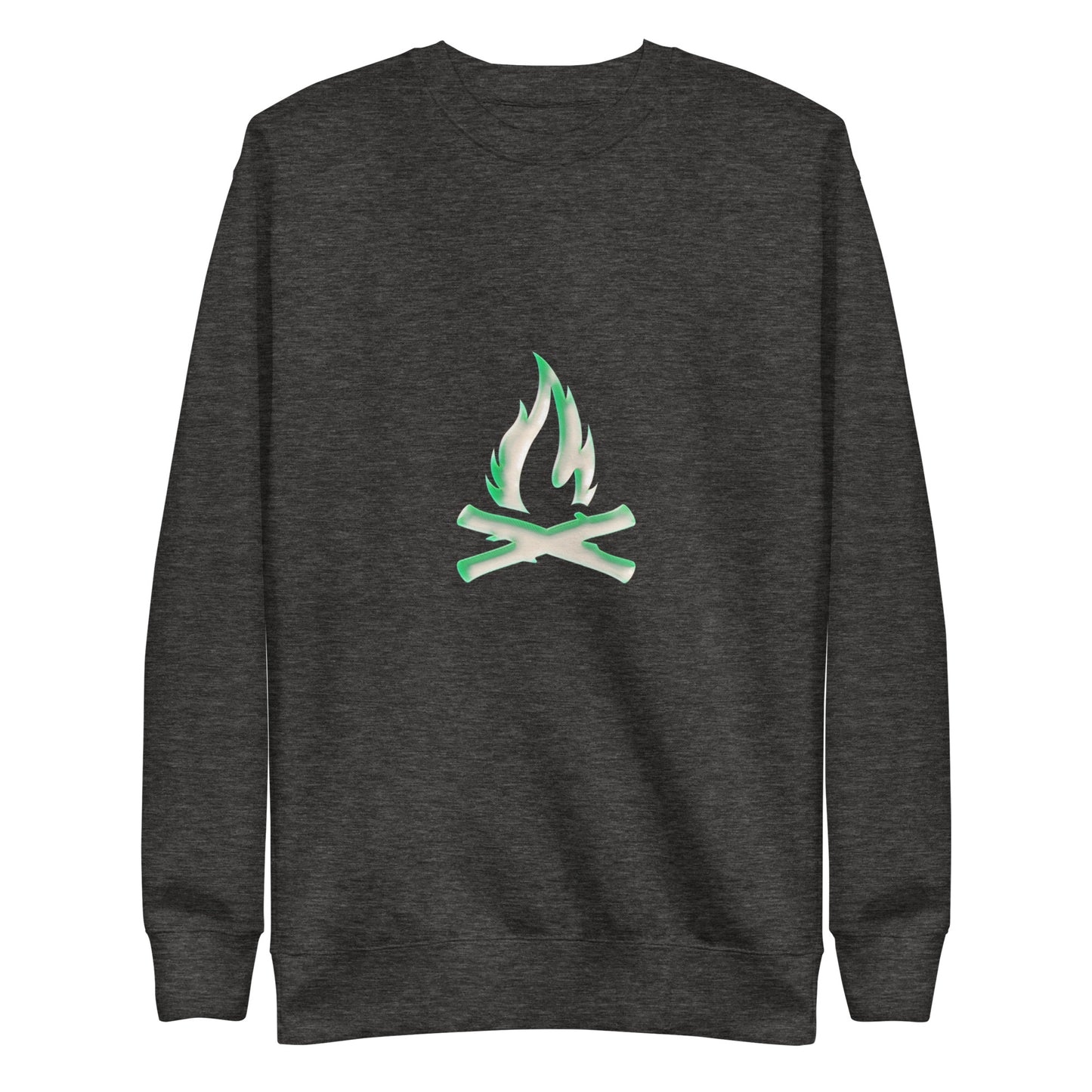 Green Gas Flame Sweatshirt