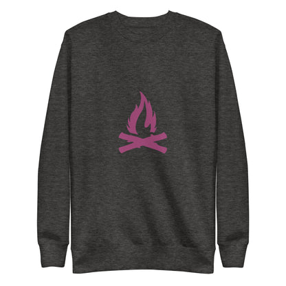 Magenta Flame Sweatshirt