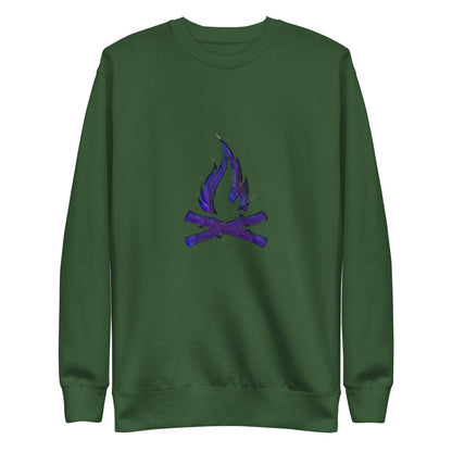 Purple Rain Flame Sweatshirt