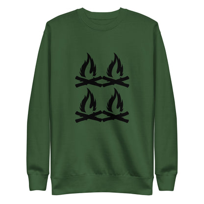 Fox Box Flame Sweatshirt