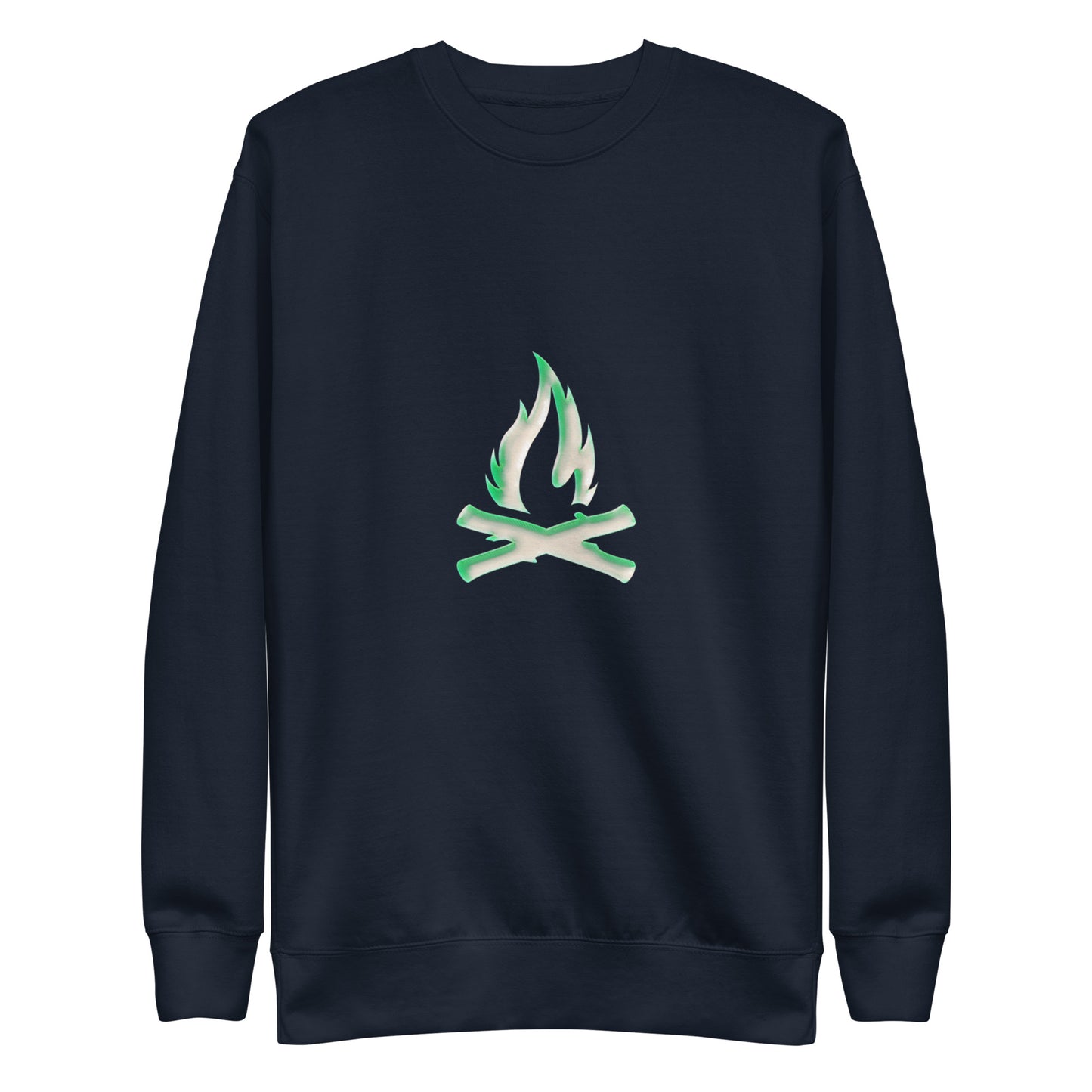 Green Gas Flame Sweatshirt