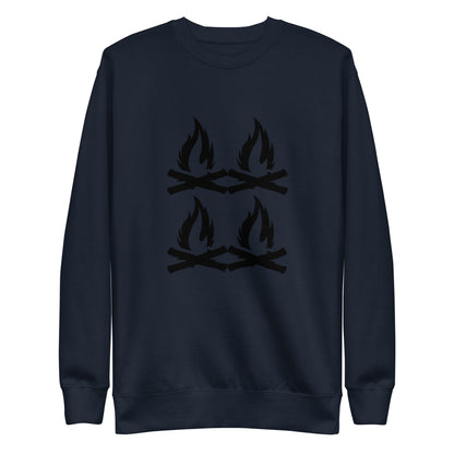 Fox Box Flame Sweatshirt