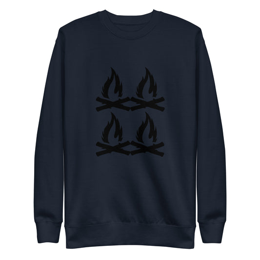 Fox Box Flame Sweatshirt