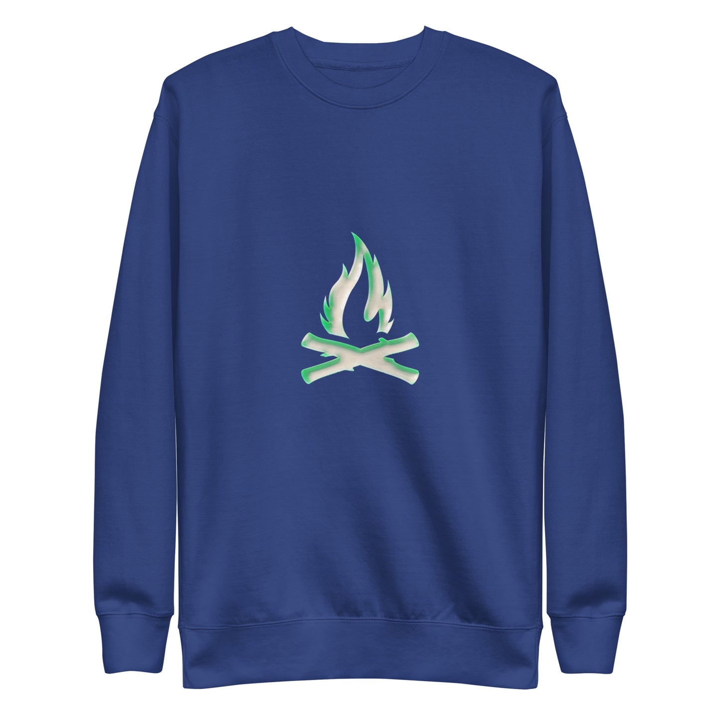 Green Gas Flame Sweatshirt