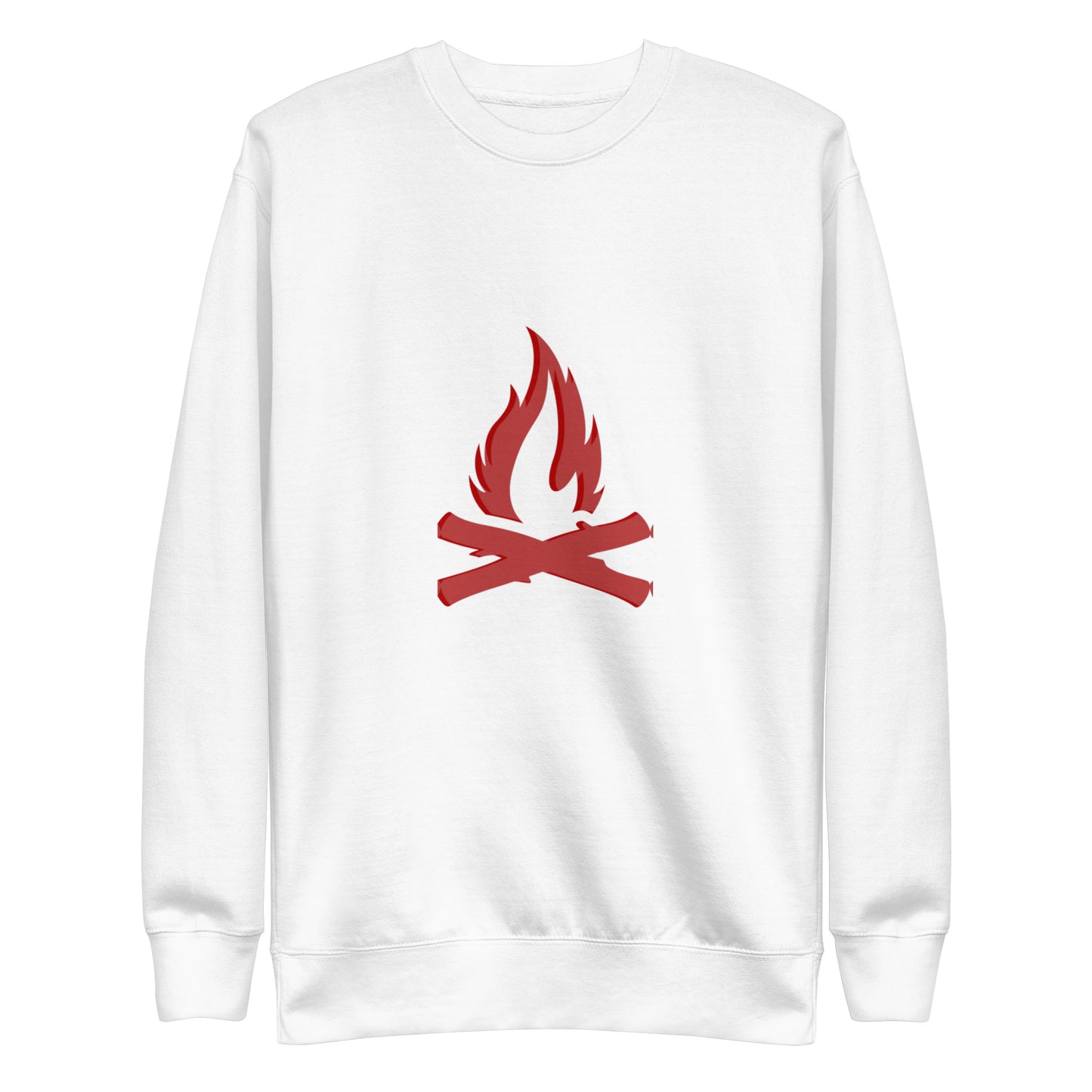 Red Flame Sweatshirt