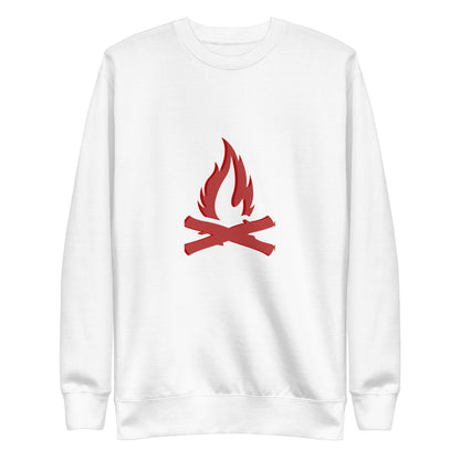 Red Flame Sweatshirt