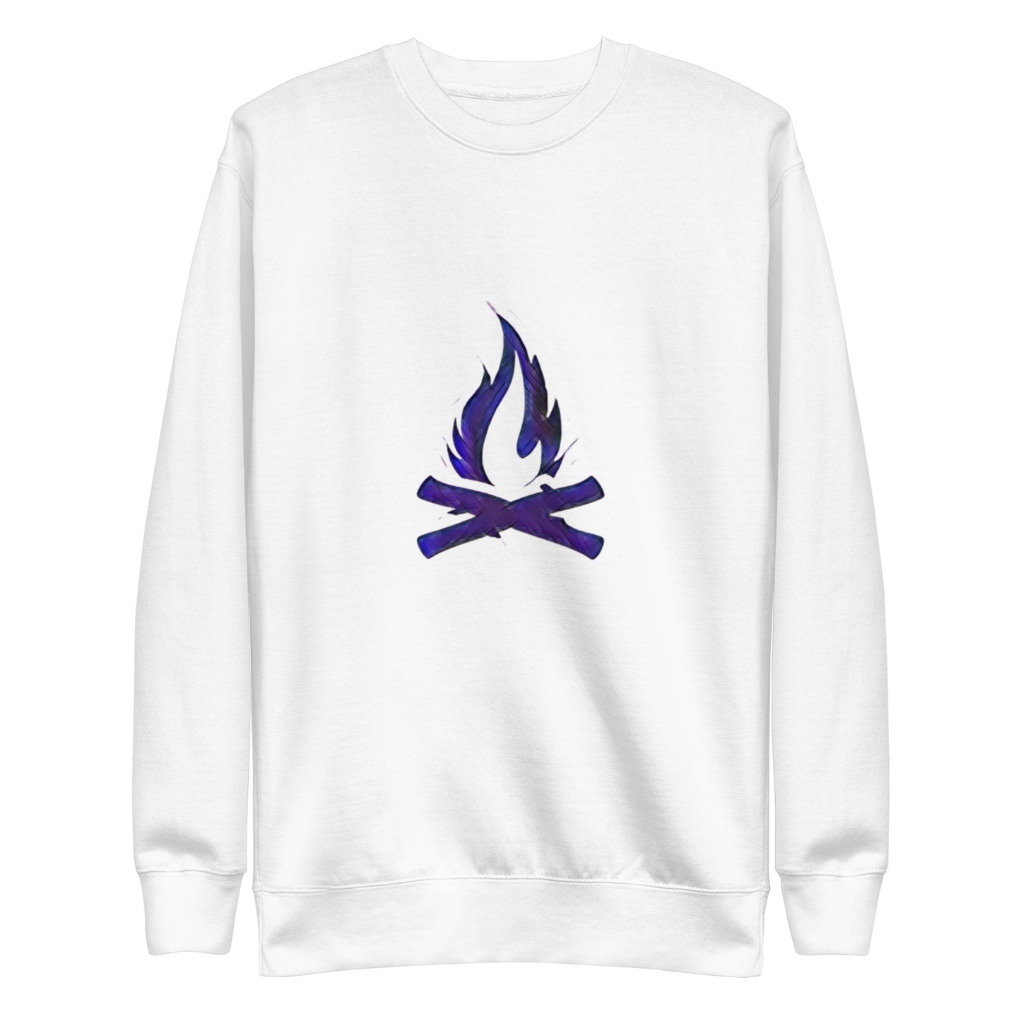 Purple Rain Flame Sweatshirt