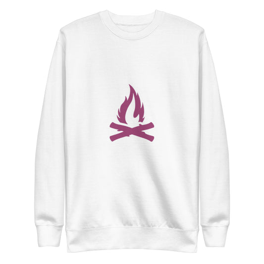 Magenta Flame Sweatshirt