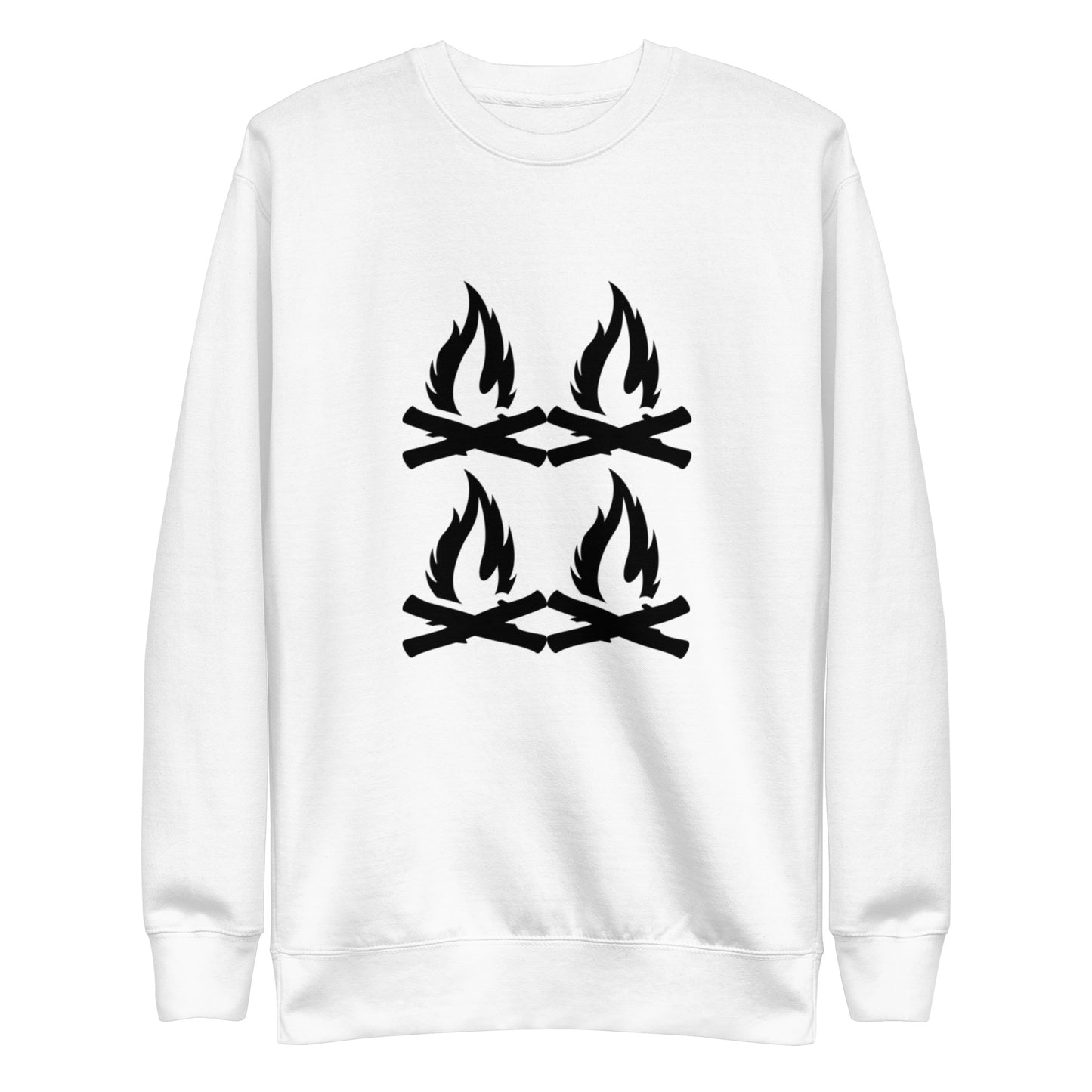 Fox Box Flame Sweatshirt