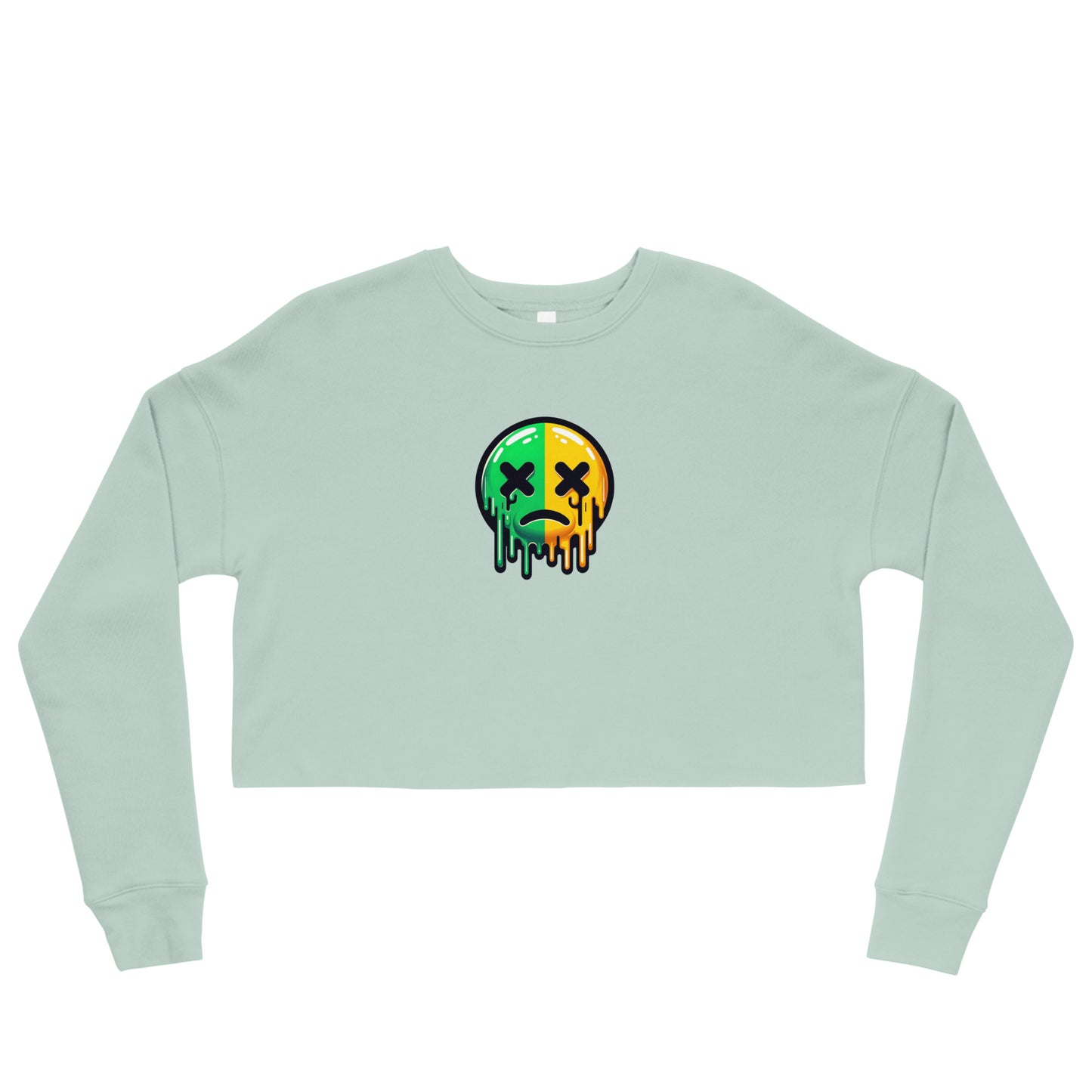 Lemon Lime Women's Crop Sweatshirt