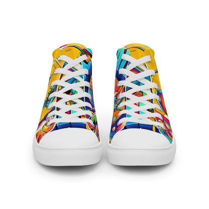 Call Me Women’s High Top Canvas Shoes (Home Edition)