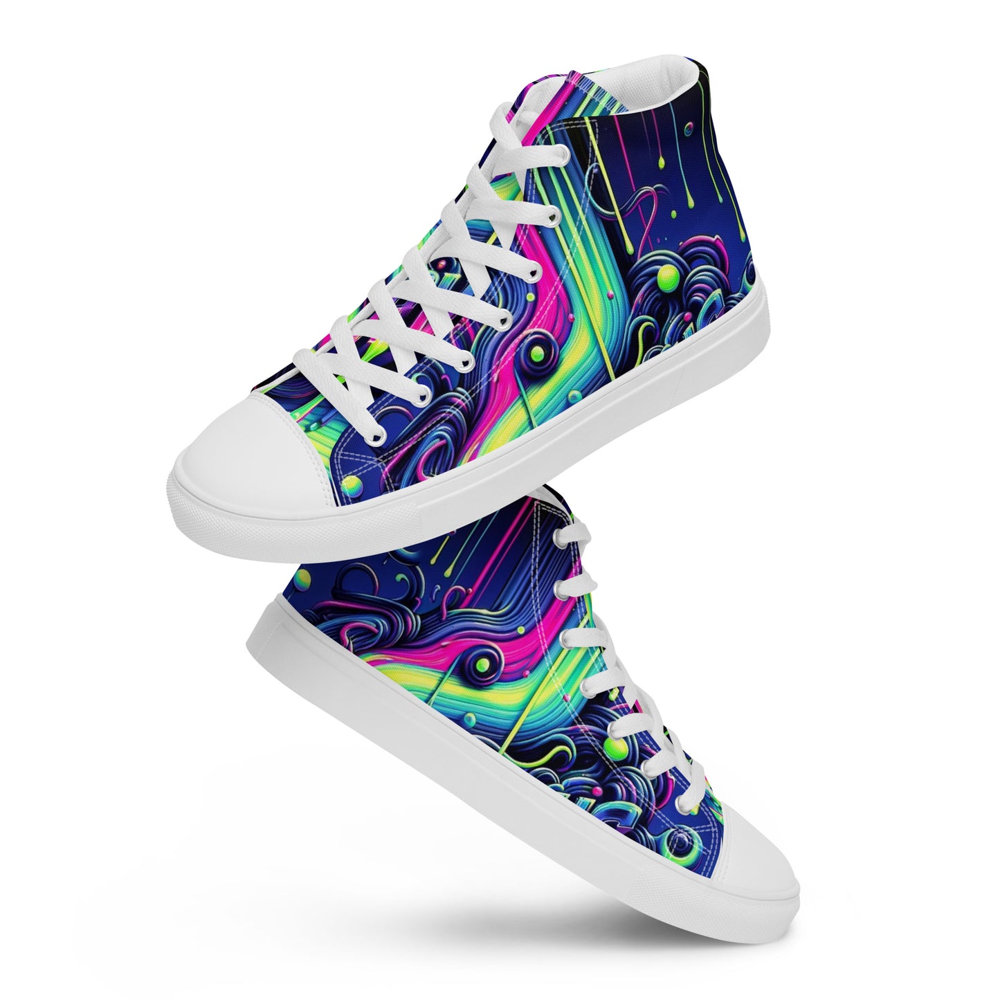 Nervous Women’s High Top Canvas Shoes (Swerve Edition)