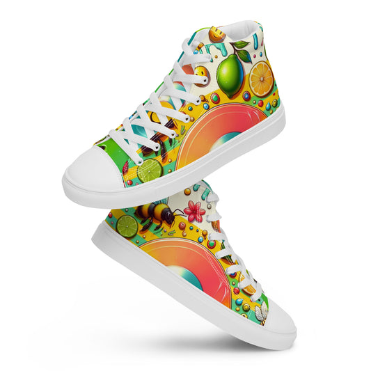 Fly DMC Women’s High Top Canvas Shoes