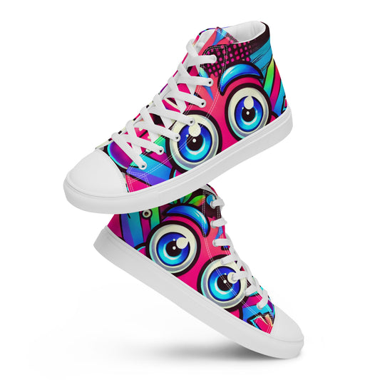 HOLD UP Women’s High Top Canvas Shoes (Geek Edition)