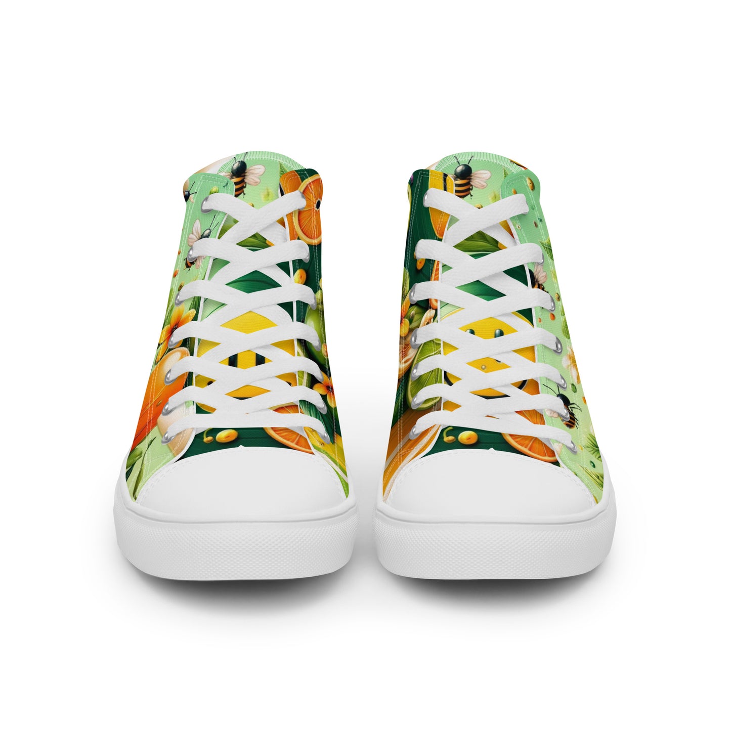 Juice County Women’s High Top Canvas Shoes