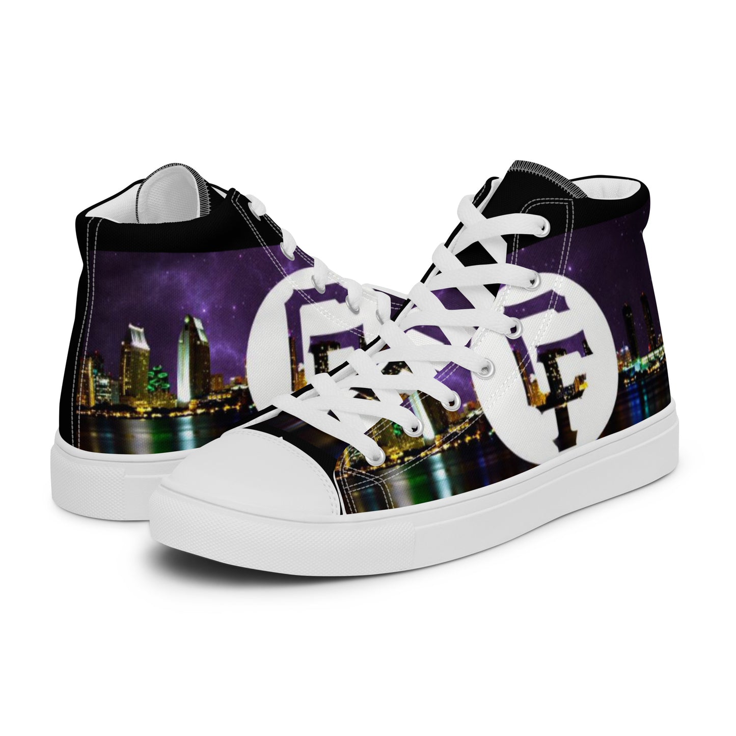 City Foreign Women’s High Top Canvas Shoes