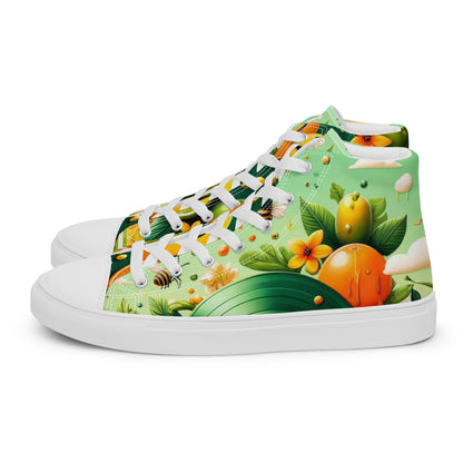 Juice County Women’s High Top Canvas Shoes