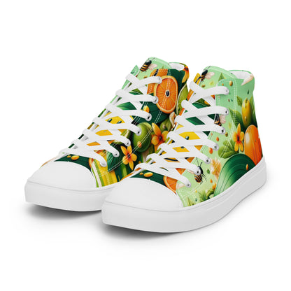 Juice County Women’s High Top Canvas Shoes