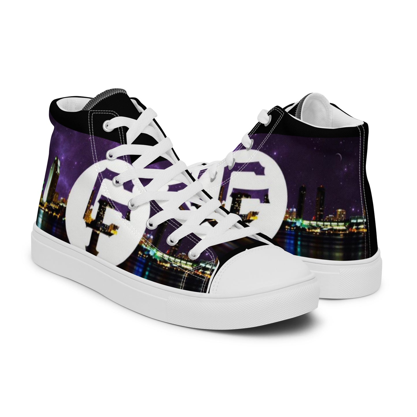 City Foreign Women’s High Top Canvas Shoes