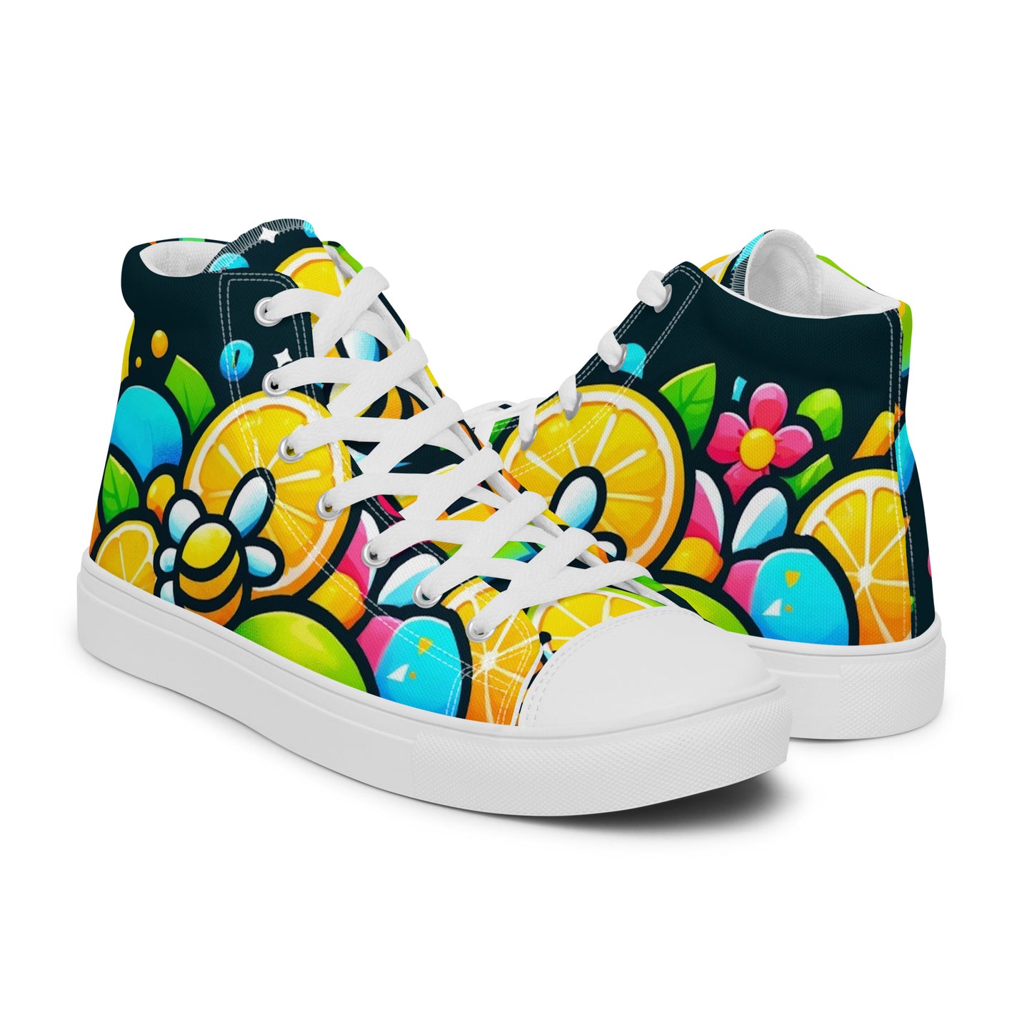 Energy Seal Women’s High Top Canvas Shoes