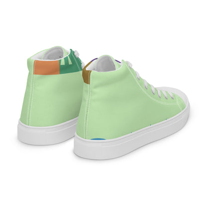 CAMPscapes Women’s High Top Canvas Shoes