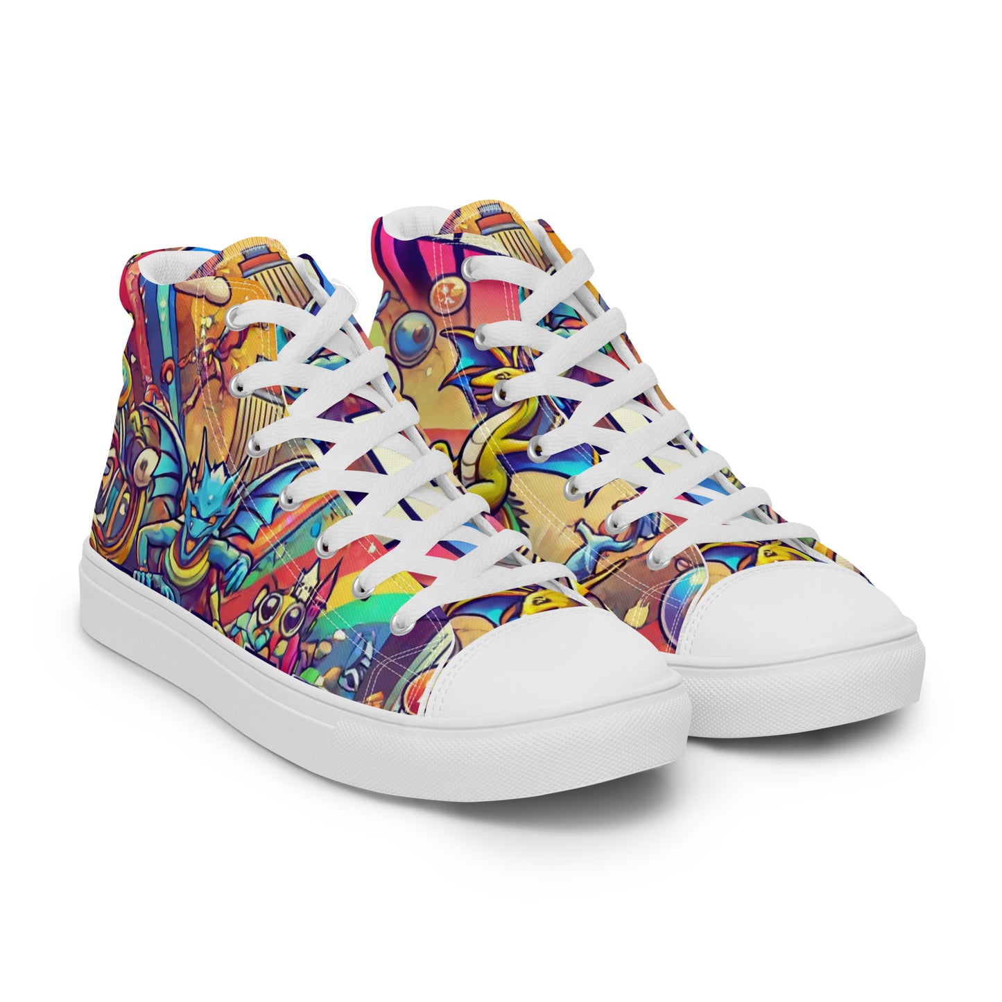 Call Me Women’s High Top Canvas Shoes (Fax Edition)