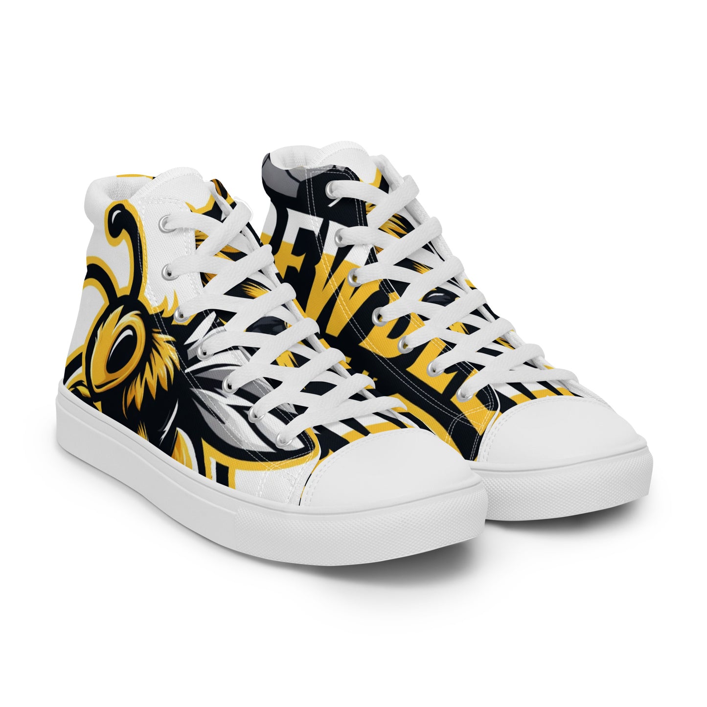 Drewbee Mane League Soccer Women’s High Top Canvas Shoes