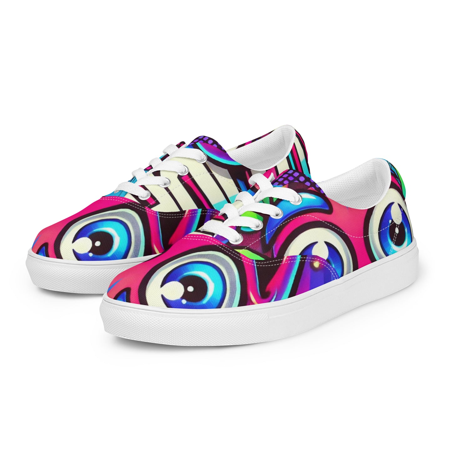 HOLD UP Women’s Lace-Up Canvas Shoes (Geek Edition)