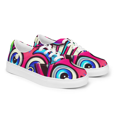 HOLD UP Women’s Lace-Up Canvas Shoes (Geek Edition)