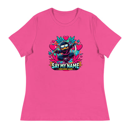 Say My Name Women's T-Shirt (Heart Edition)