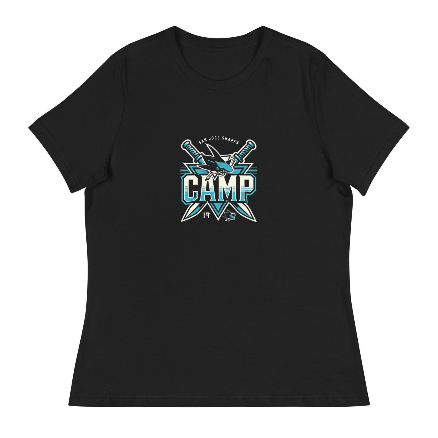 Camp Shark Women's Relaxed T-Shirt