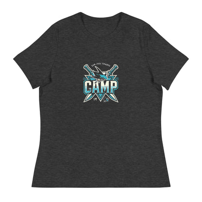 Camp Shark Women's Relaxed T-Shirt