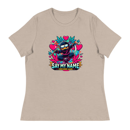 Say My Name Women's T-Shirt (Heart Edition)