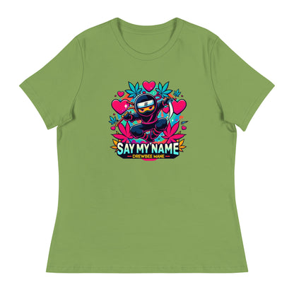 Say My Name Women's T-Shirt (Heart Edition)