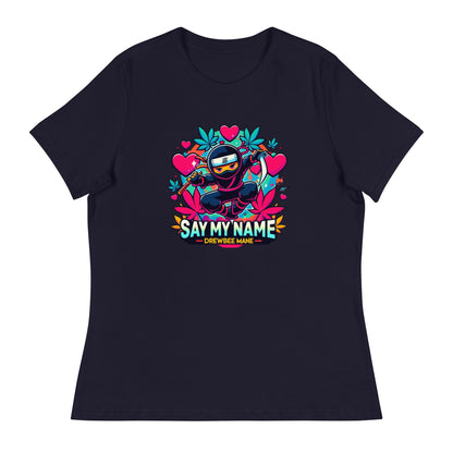 Say My Name Women's T-Shirt (Heart Edition)