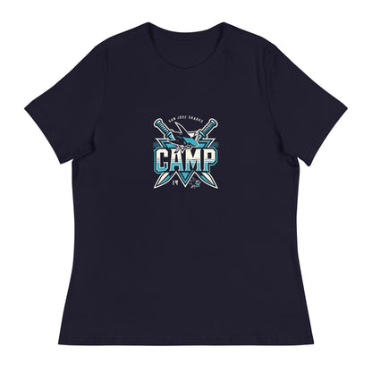 Camp Shark Women's Relaxed T-Shirt