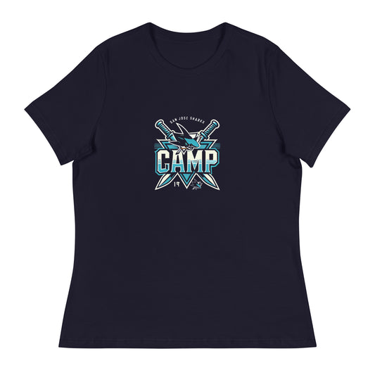 Camp Shark Women's Relaxed T-Shirt