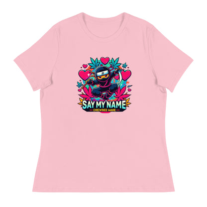 Say My Name Women's T-Shirt (Heart Edition)