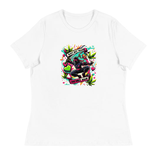 Say My Name Women's T-Shirt (Flower Edition)