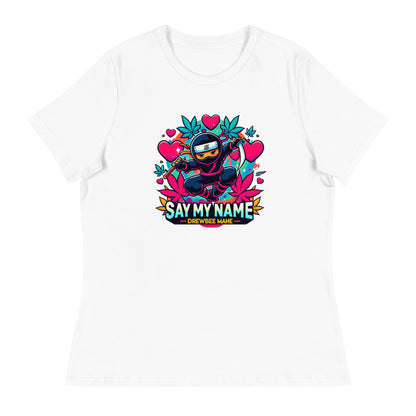 Say My Name Women's T-Shirt (Heart Edition)